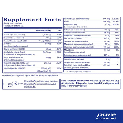 Nutrient 950® without Copper & Iron
