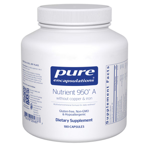 Nutrient 950® A without copper & iron 180's