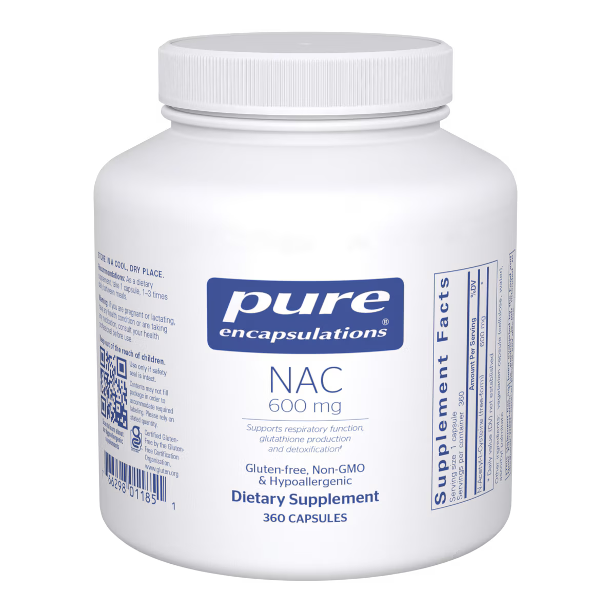 NAC (n-acetyl-l-cysteine) 600 mg