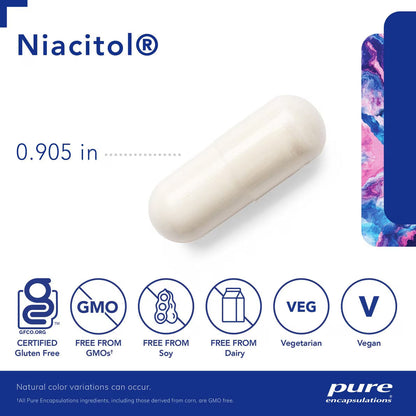 Niacitol® (no-flush niacin) 500 mg 120's