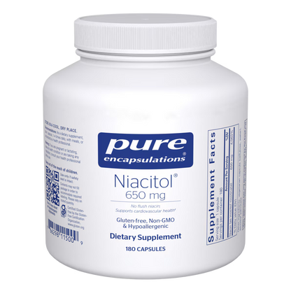 Niacitol® (no-flush niacin) 650 mg 180's