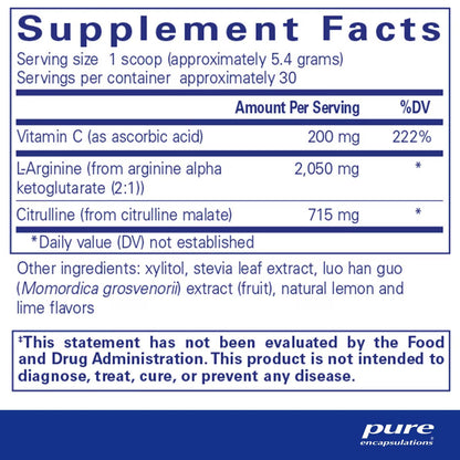 Nitric Oxide Support 162 g