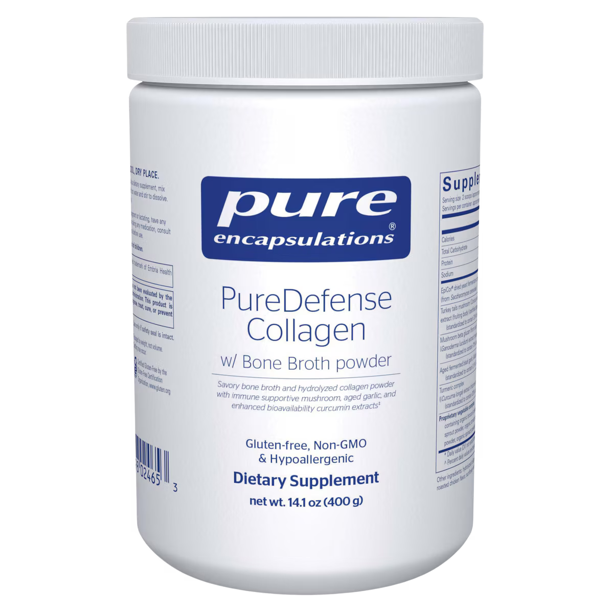PureDefense Collagen w/ Bone Broth powder