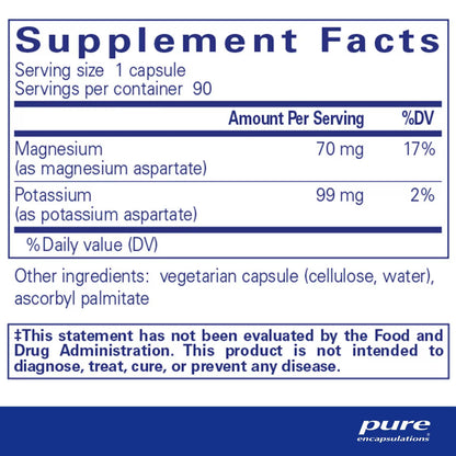 Potassium Magnesium (aspartate)