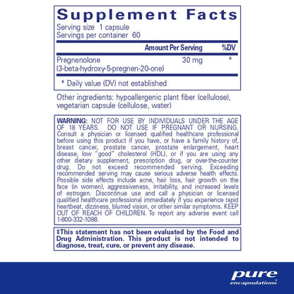 Pregnenolone 30 mg