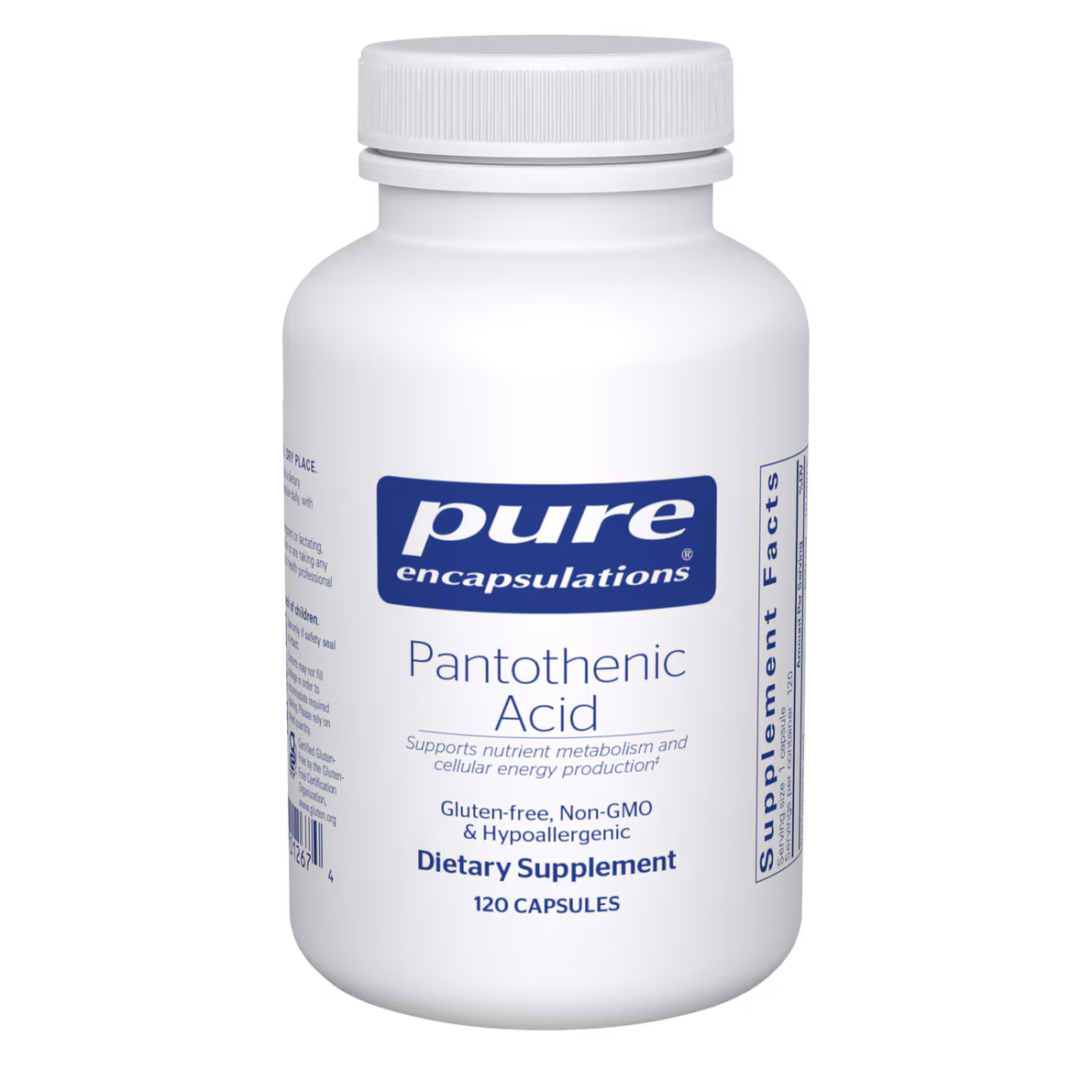 Pantothenic Acid 120's