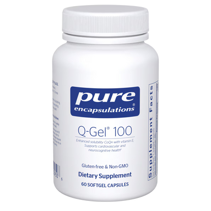 Q-Gel® (Hydrosoluble™ CoQ10) 100 mg 60's