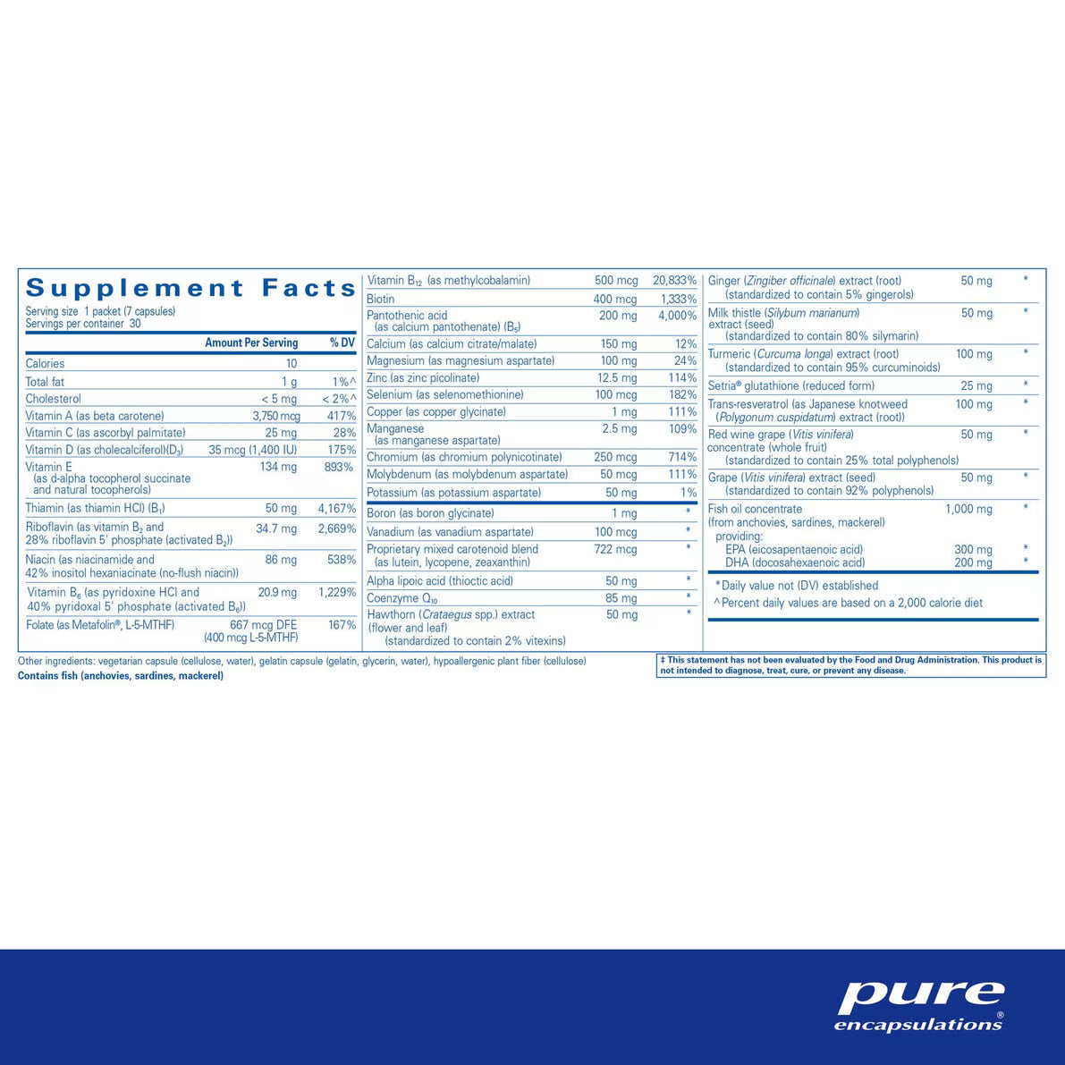 Ultra Pure Pack 30 packets