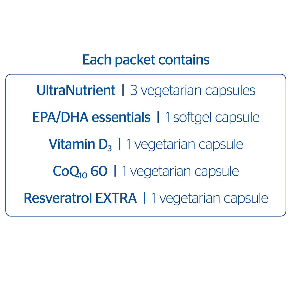 Ultra Pure Pack 30 packets