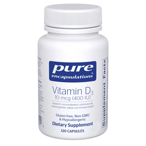 Vitamin D3 10 mcg (400 IU) 120's
