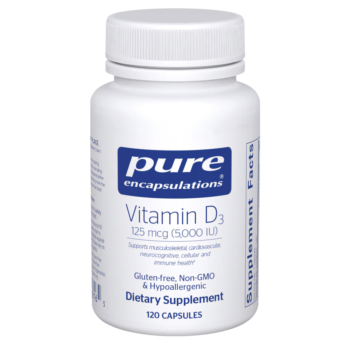 Vitamin D3 125 mcg (5,000 IU)