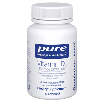 Vitamin D3 125 mcg (5,000 IU)