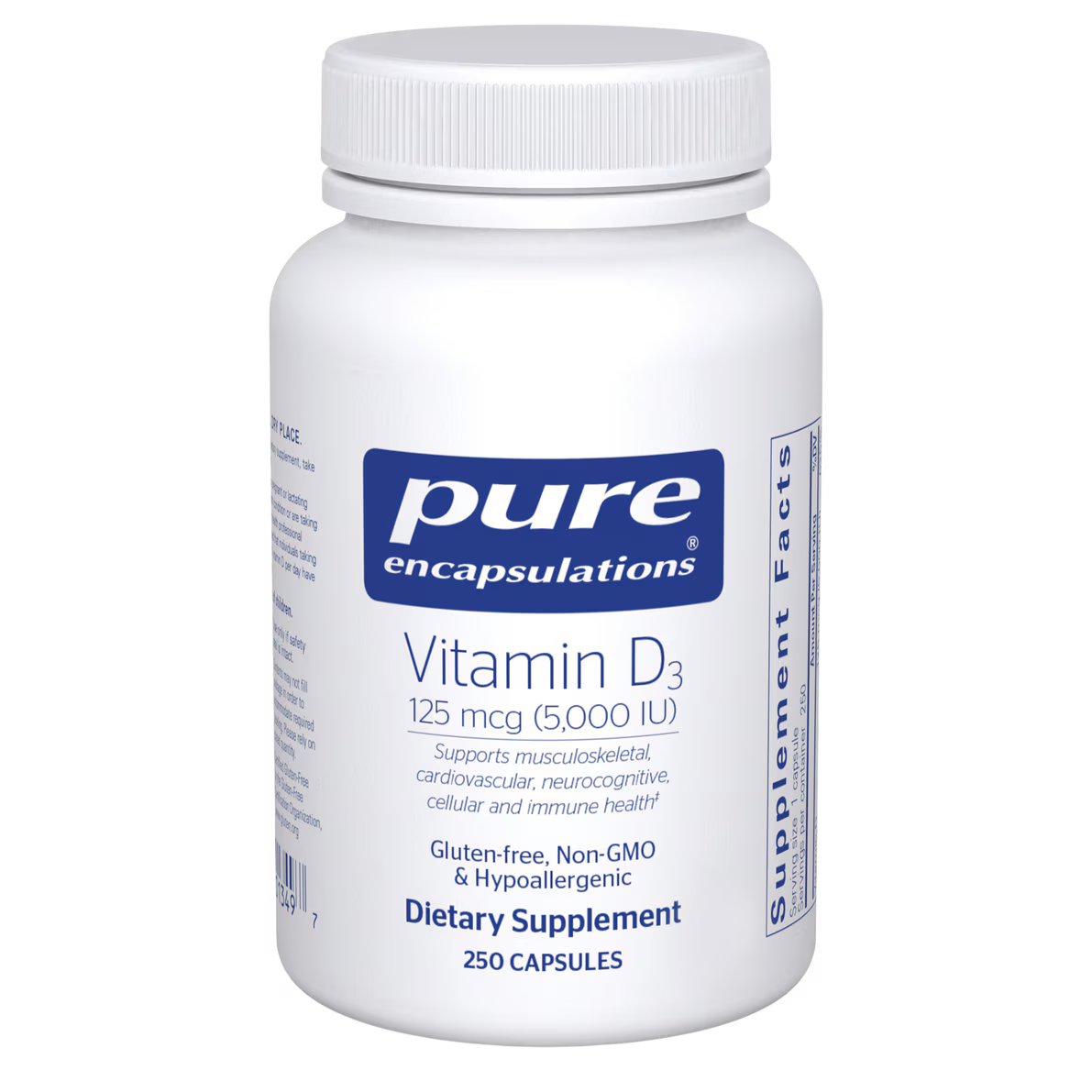 Vitamin D3 125 mcg (5,000 IU)