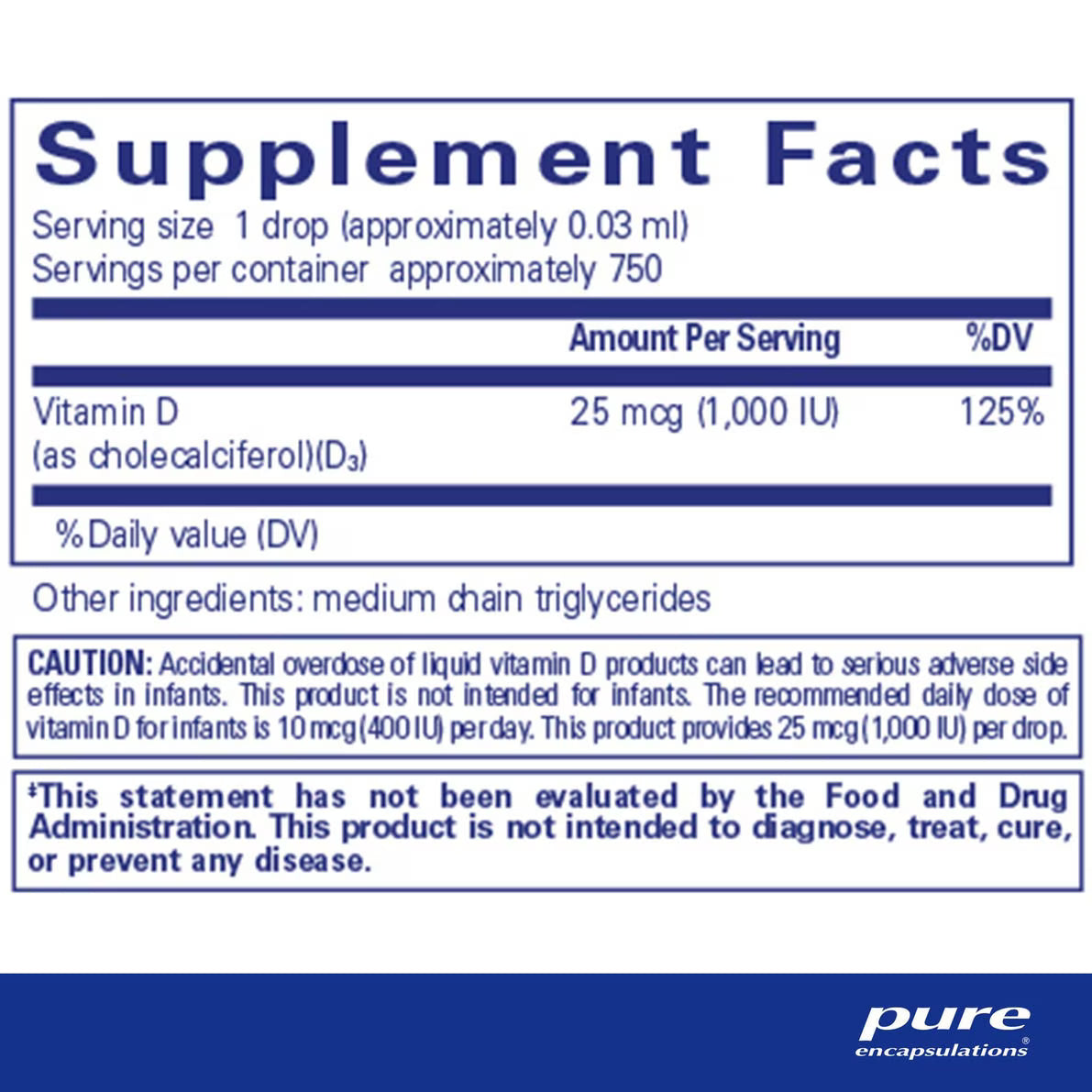 Vitamin D3 liquid 22.5 ml