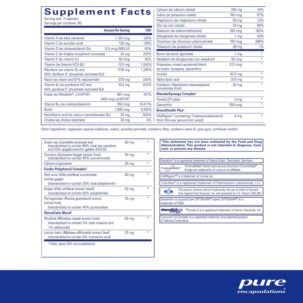 Women’s Nutrients 40+