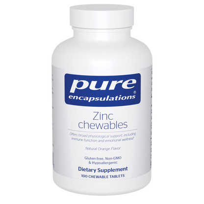 Zinc chewables