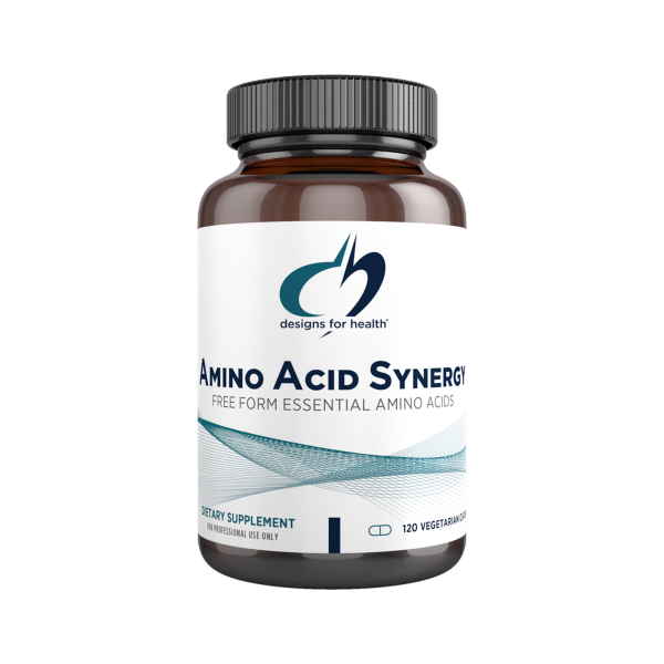 Amino Acid Synergy 120 capsules old bottle image