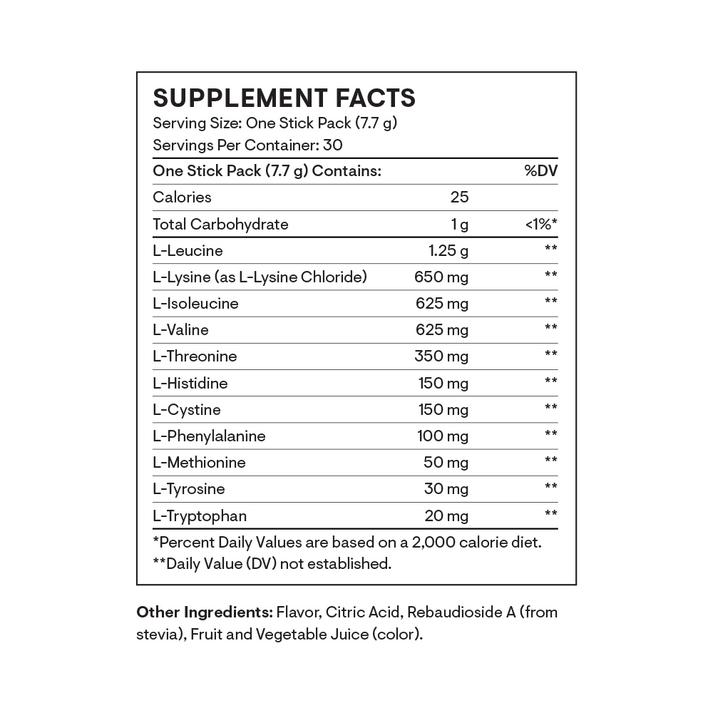 Amino Complex - Travel Packs - Berry 2