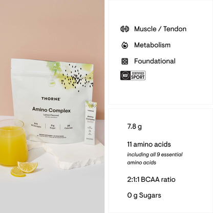 Amino Complex - Travel Packs - Lemon 3
