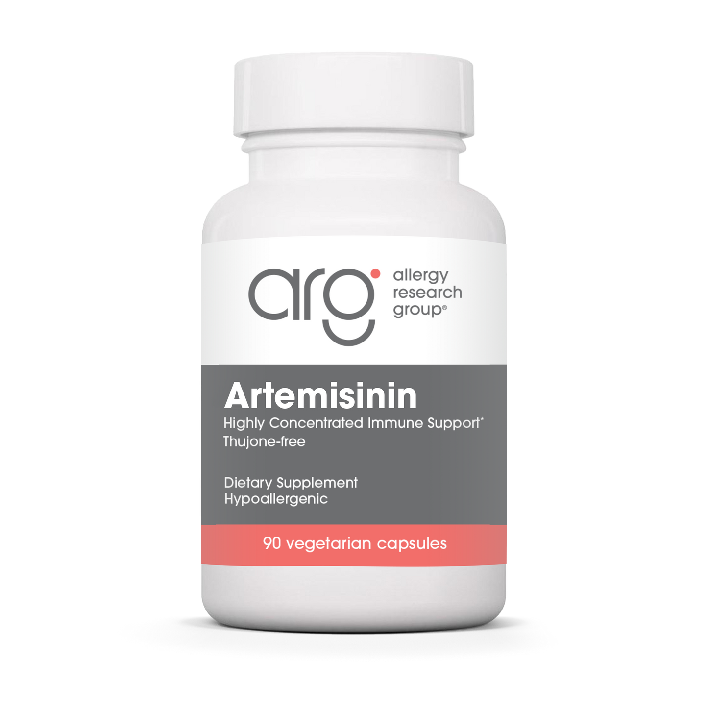 Allergy Research Group Artemisinin - 90 vegetarian capsules bottle front label