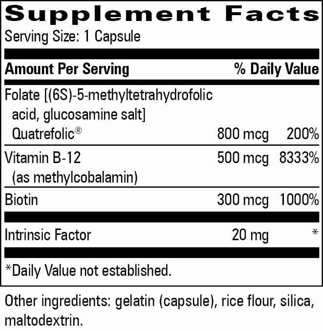B-12 Intrinsic Factor