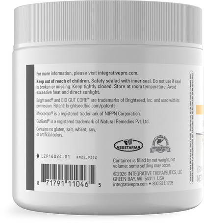 Nature's Way® | Barrier Complex Drink Mix - left side of pack Sku:16024