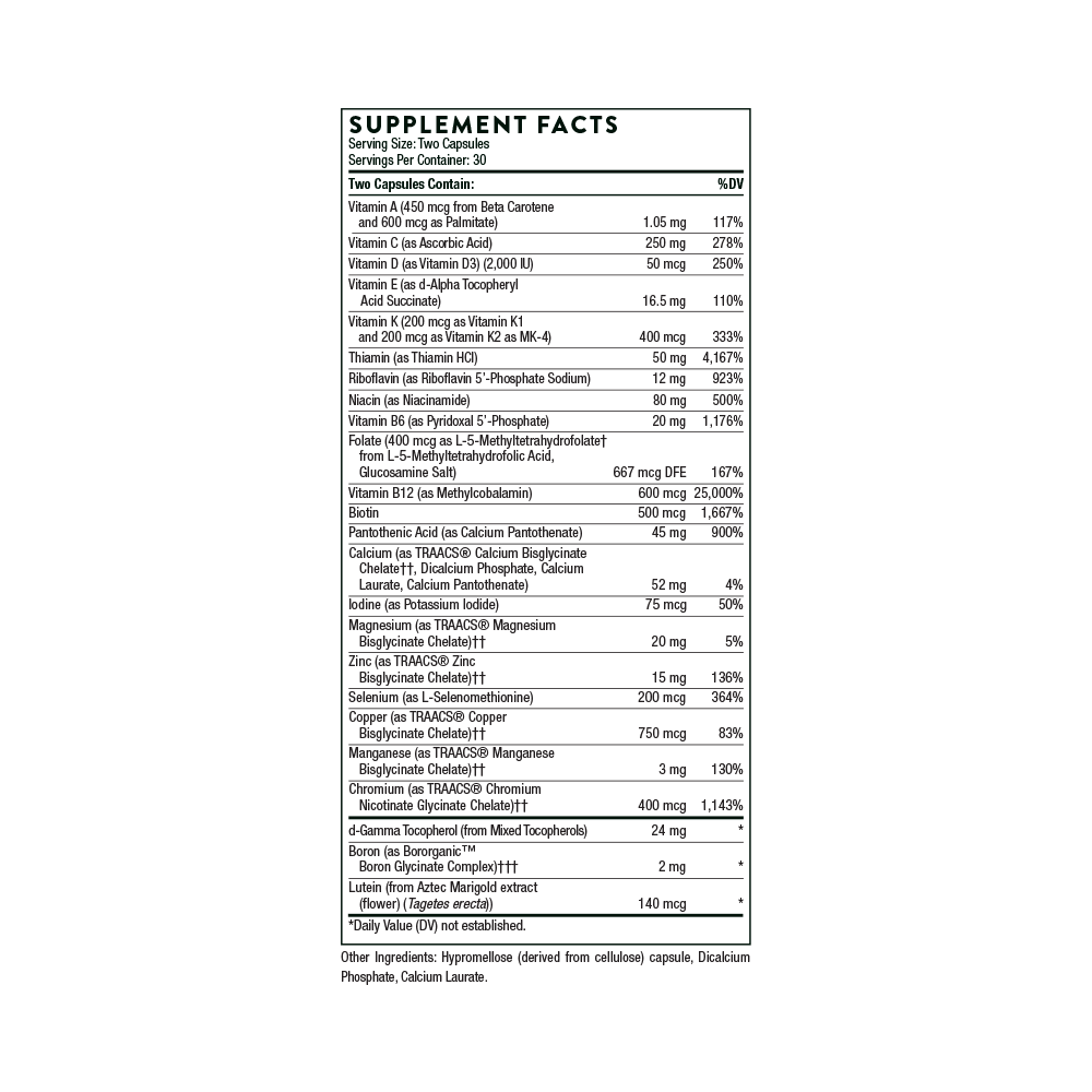 Basic Nutrients 2/Day - 30 Servings 2