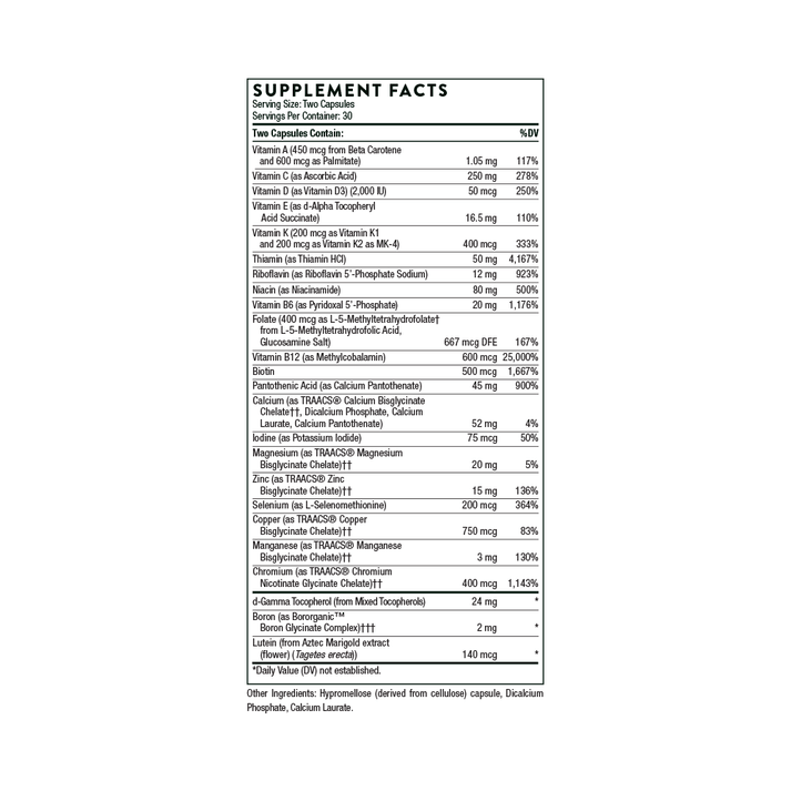 Basic Nutrients 2/Day - 30 Servings 2