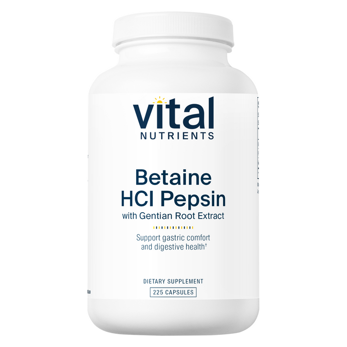Betaine HCl Pepsin Gentian Root Extract