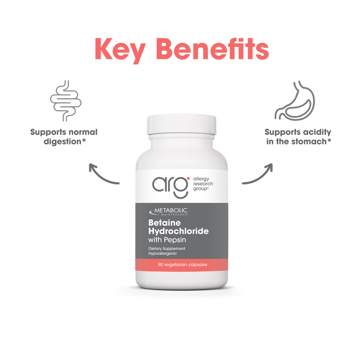 Suggested Use section with take one capsule daily with a meal beside the Metabolic Maintenance bottle.