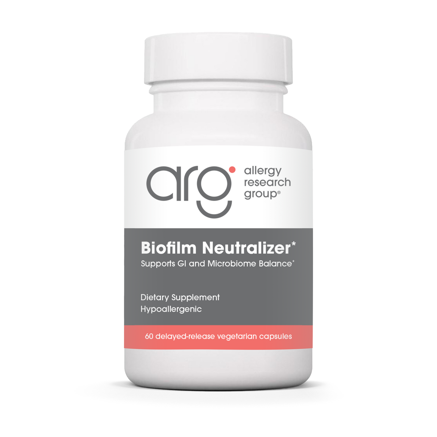Allergy Research Group Biofilm Neutralizer* - 60 delayed-release vegetarian capsules
