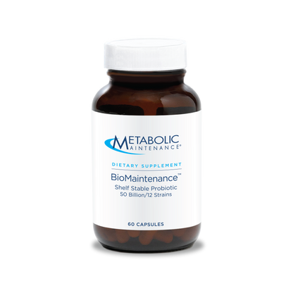 Buy BioMaintenance Shelf Stable Probiotic 50 Billion / 12 strains 60 Capsules, 60 servings