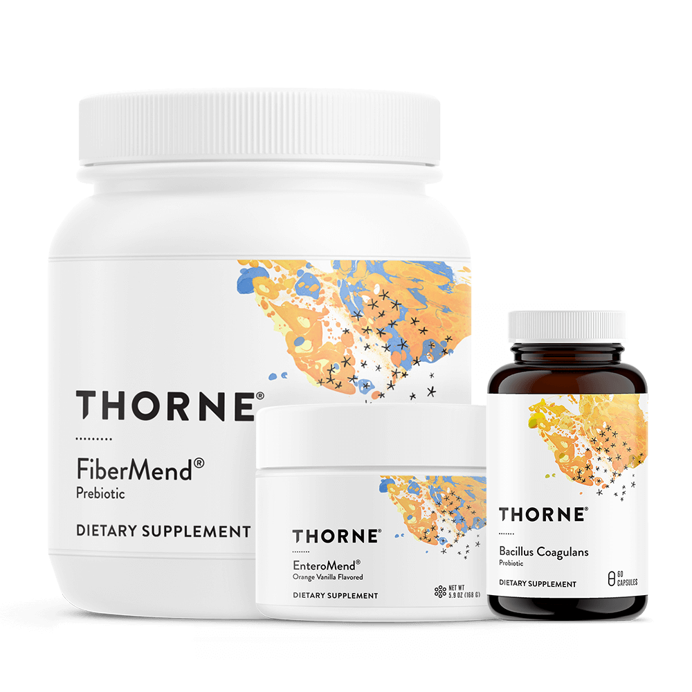 Gut Health Bundle (FiberMend, EnteroMend, Bacillus Coagulans)