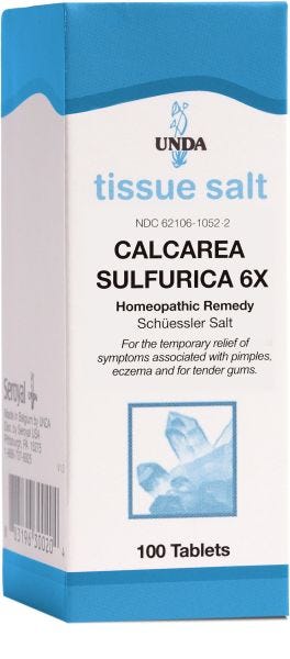 19203-100U | Calcarea Sulfurica 6X