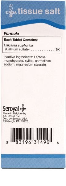19203-100U | Calcarea Sulfurica 6X