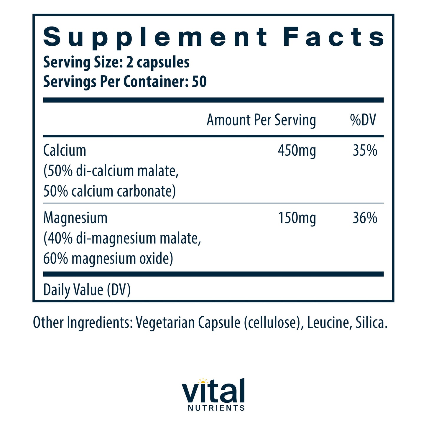 Calcium & Magnesium 225mg/75mg