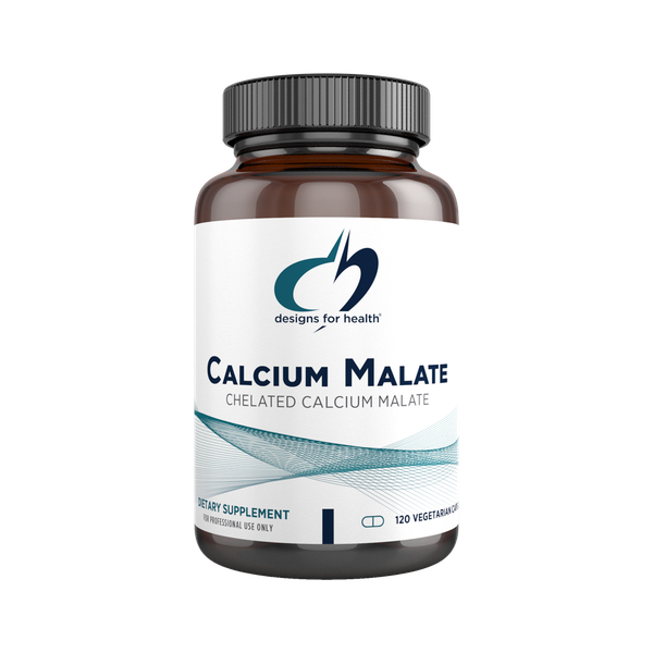 Calcium Malate 120 capsules bottle image old 