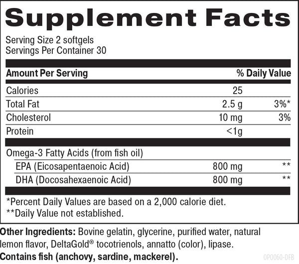 Calm the Storm™ supplement facts image