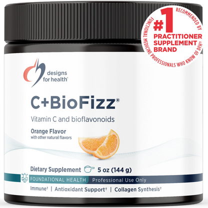 C+BioFizz® 144 g (5 oz) powder, Orange bottle image