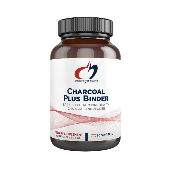 Charcoal Plus Binder 60 capsules bottle image old 