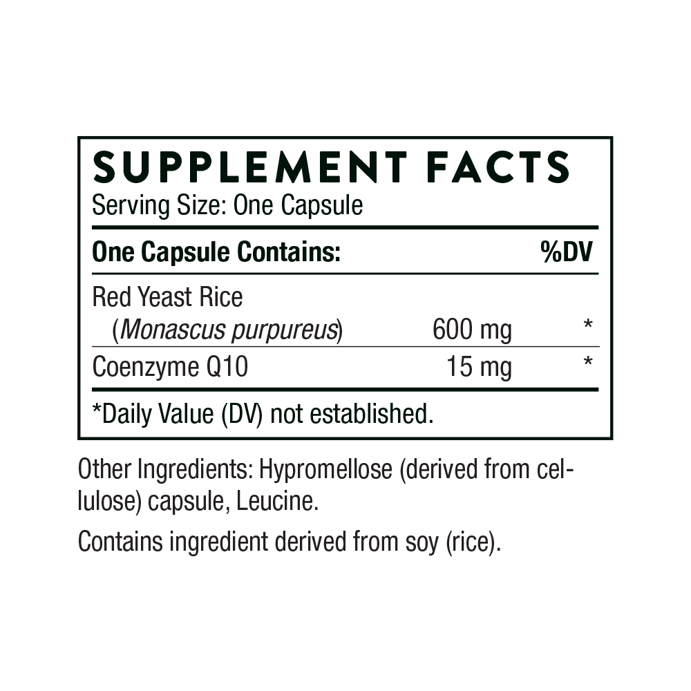 Red Yeast Rice + CoQ10 2