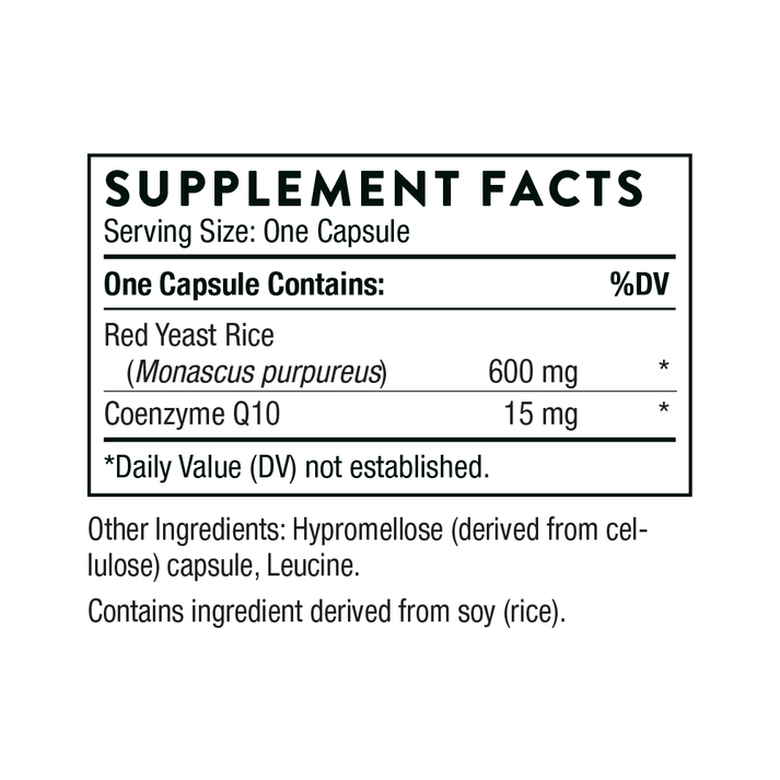 Red Yeast Rice + CoQ10 2