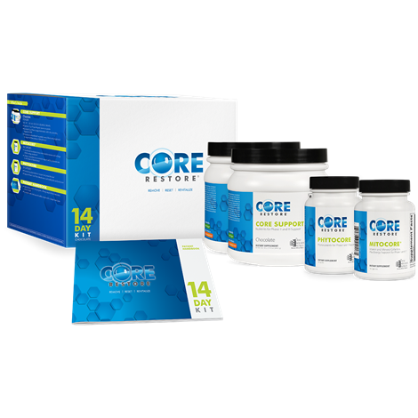 Core Restore 14-Day Kit (Chocolate) supplement facts image