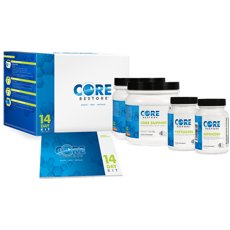 Core Restore 14-Day Kit (French Vanilla) supplement facts image