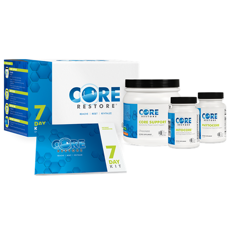 Core Restore 7-Day Kit (Chocolate) supplement facts image