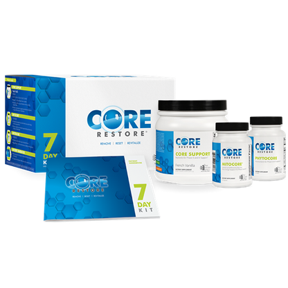 Core Restore 7-Day Kit (French Vanilla) supplement facts image