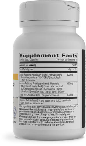 Nature's Way® | Cortisol Manager Allergen Free, 30 capsules Sku:12938