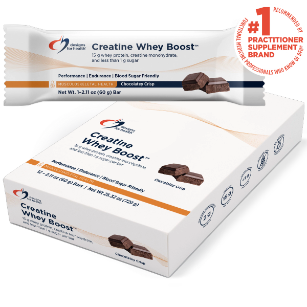 Creatine Whey Boost™ Chocolatey Crisp 60g Bar Product Image