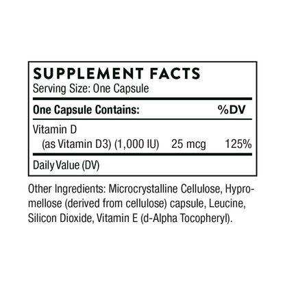 Vitamin D-1,000 - 90 Servings 2