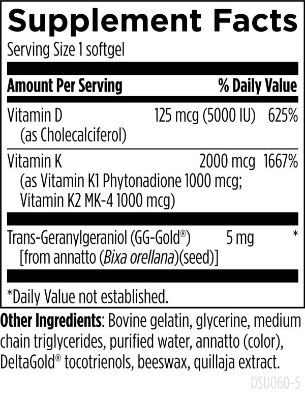 D-Evail™ Supreme supplement facts image